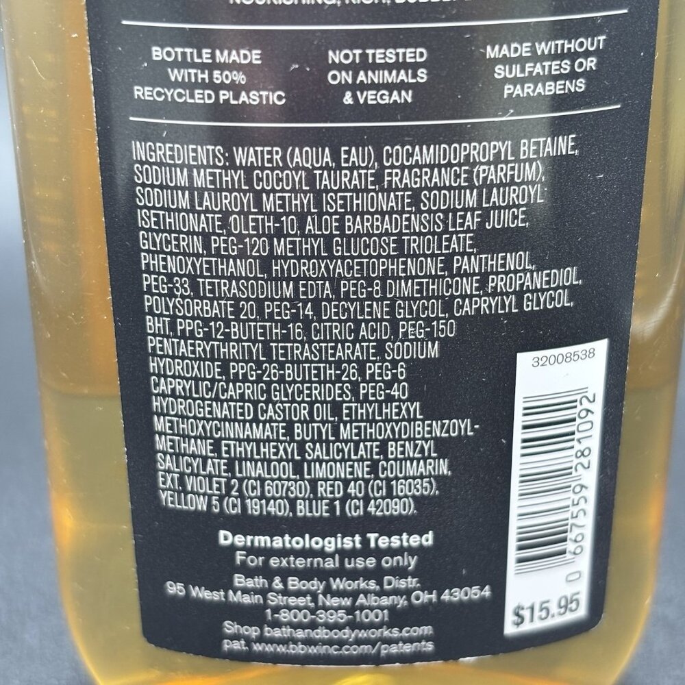 Bath & Body Works Wicked Vanilla Woods Moisturizing Body Wash Shower Gel 10 oz - Picture 10 of 12